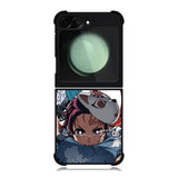 Tanjiro Demon Slayer Samsung Galaxy Z Flip 6 5G 2024 Case OV10228