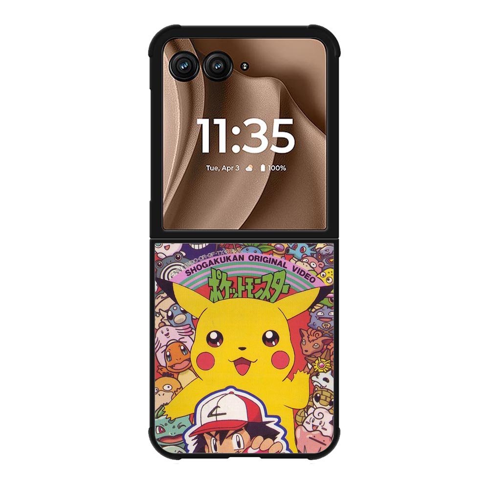 Pokemon Anime Motorola Moto RAZR Plus 2025 Case OV10311