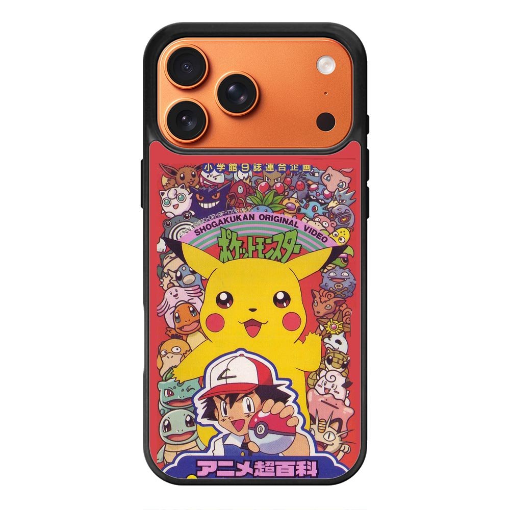 Pokemon Anime iPhone 17 Pro Case QC10311