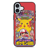 Pokemon Anime iPhone 16 Case QC10311