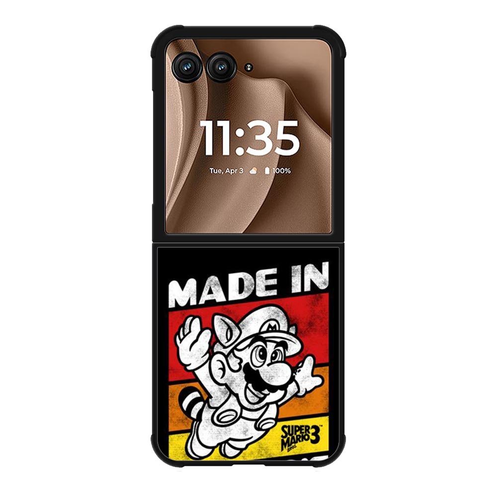 Mario Bros Retro Motorola Moto RAZR Plus 2025 Case OV10266
