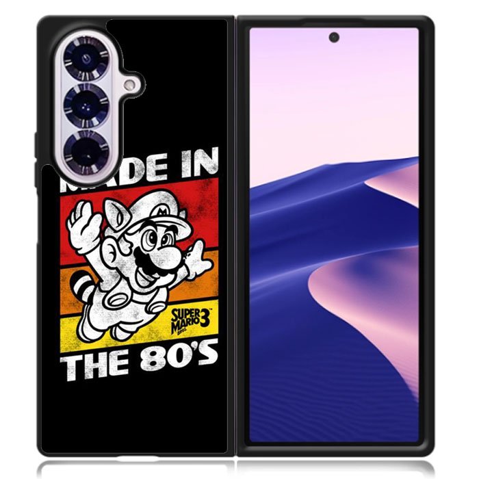 Mario Bros Retro Samsung Galaxy Z Fold 7 Case OV10266