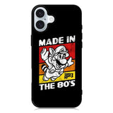 Mario Bros Retro iPhone 16 Case QC10266