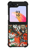 Japan Doodle Samsung Galaxy Z Flip 5 5G 2023 Case OV10392