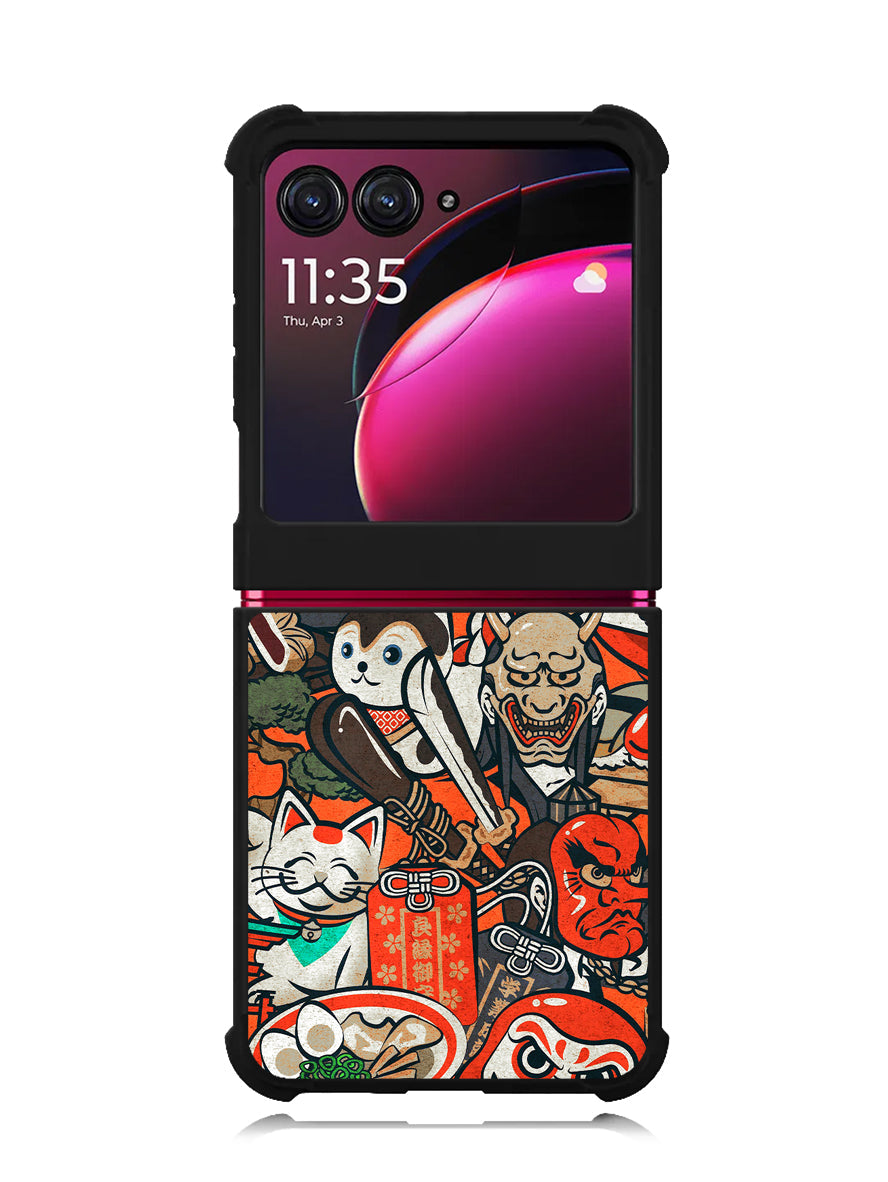 Japan Doodle Motorola Moto Razr Plus 2023 , Moto Razr+ 2023 Case OV10392