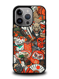 Japan Doodle iPhone 16 Pro Case OV10392