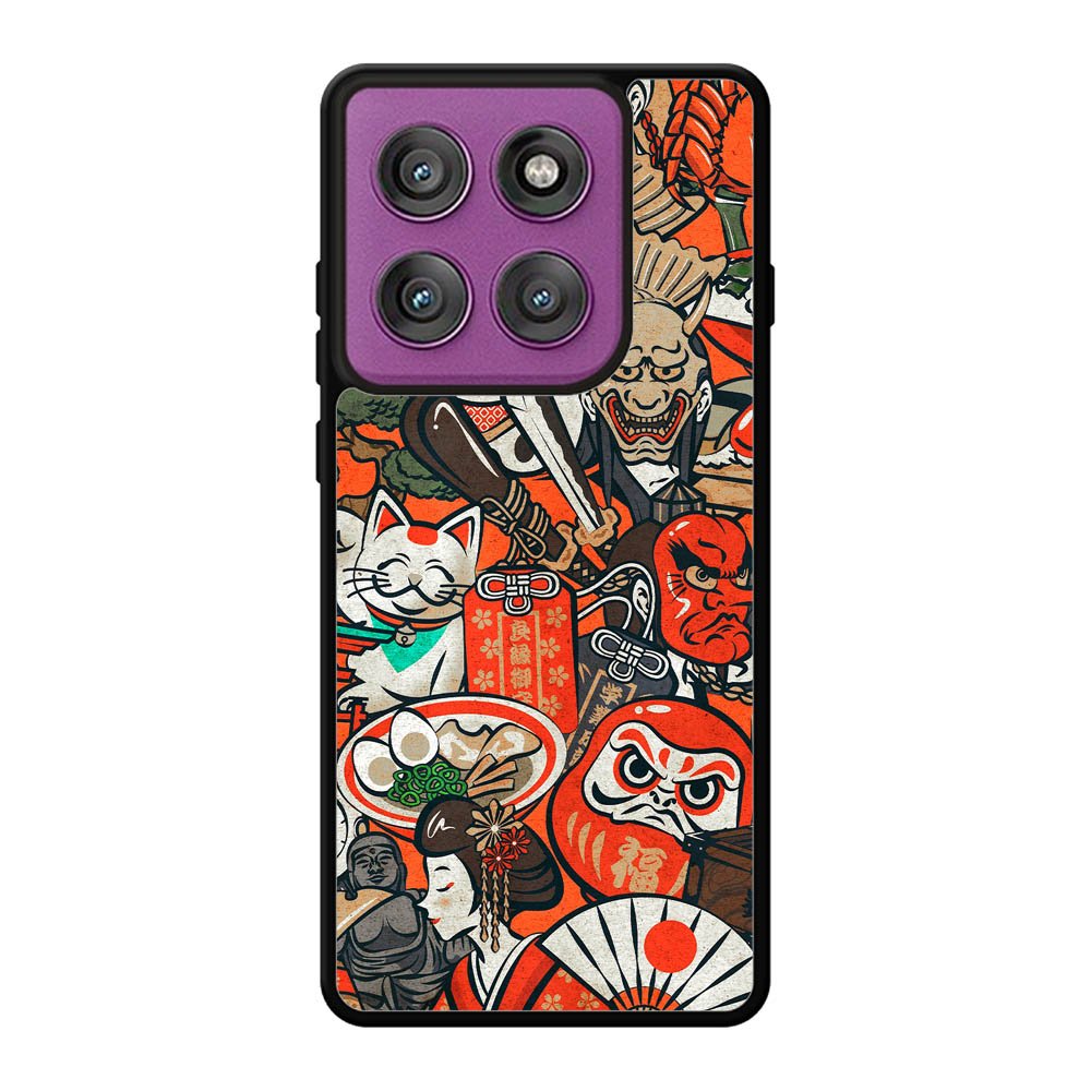 Japan Doodle Motorola Moto Edge 60 Pro Case QC10392