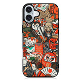 Japan Doodle iPhone 16 Case QC10392