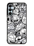 Doodle Art Cartoon Samsung Galaxy A25 5G Case