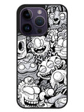 Doodle Art Cartoon iPhone 14 Pro Case OV10361