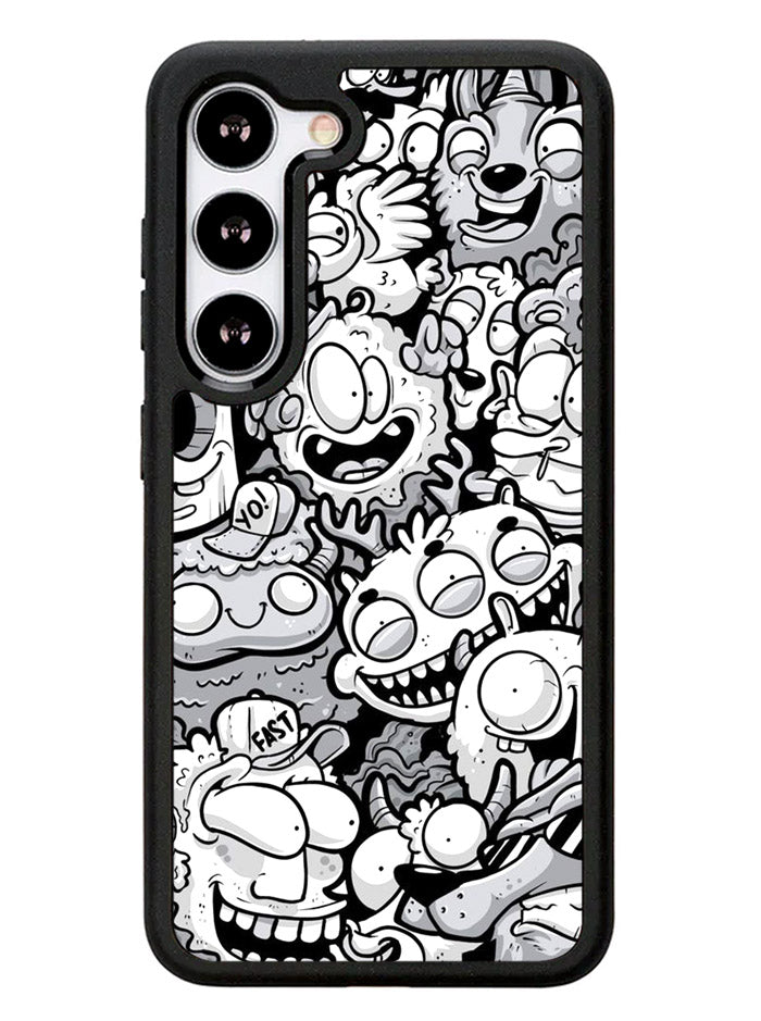 Doodle Art Cartoon Samsung Galaxy S23 5G Case