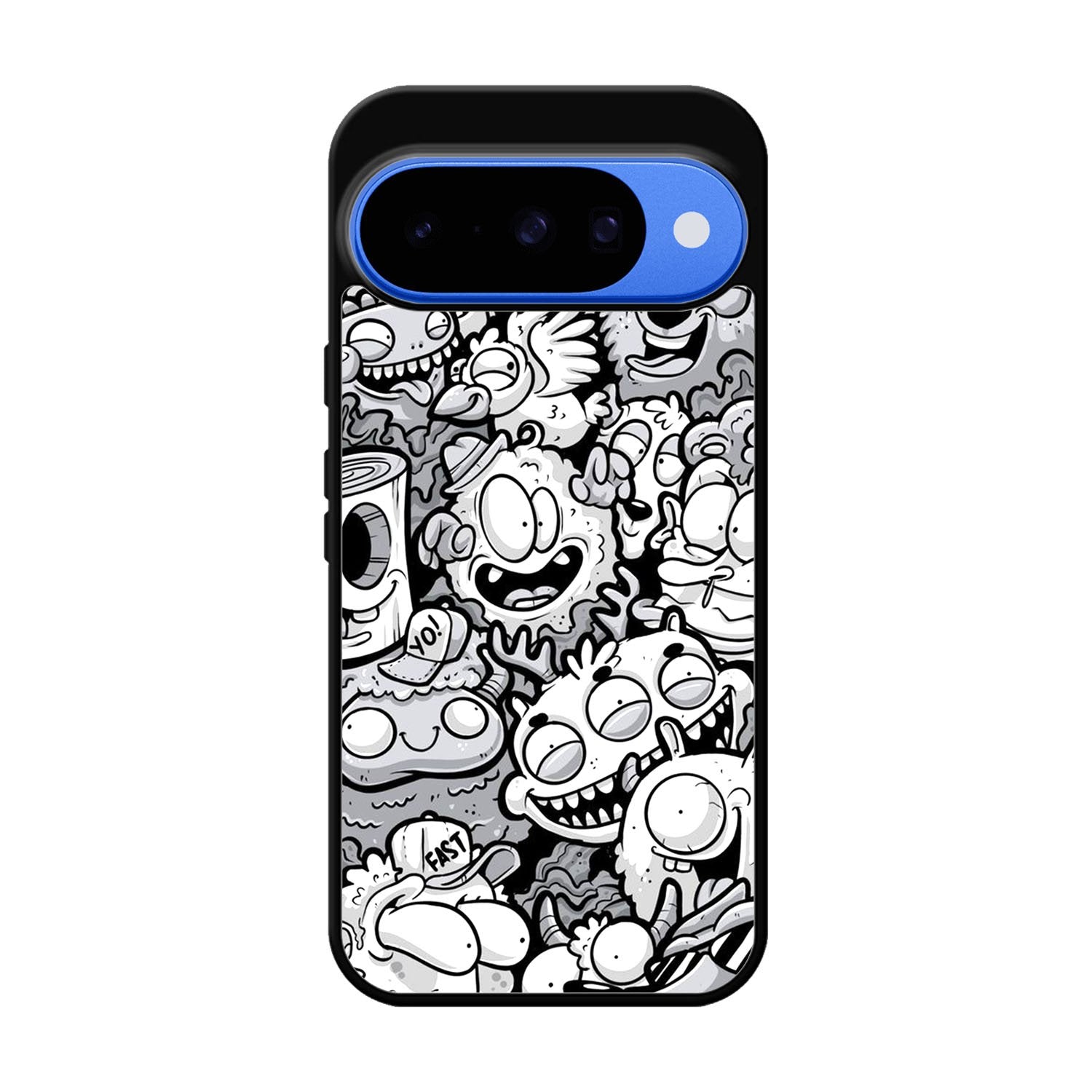 Doodle Art Cartoon Google Pixel 10 Case