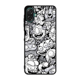 Doodle Art Cartoon Samsung Galaxy A07 Case