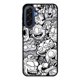 Doodle Art Cartoon Samsung Galaxy A17 Case