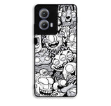 Doodle Art Cartoon Motorola Moto Edge 2024 Case OV4746