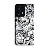 Doodle Art Cartoon Motorola Moto G Power 5G 2024 Case OV7820