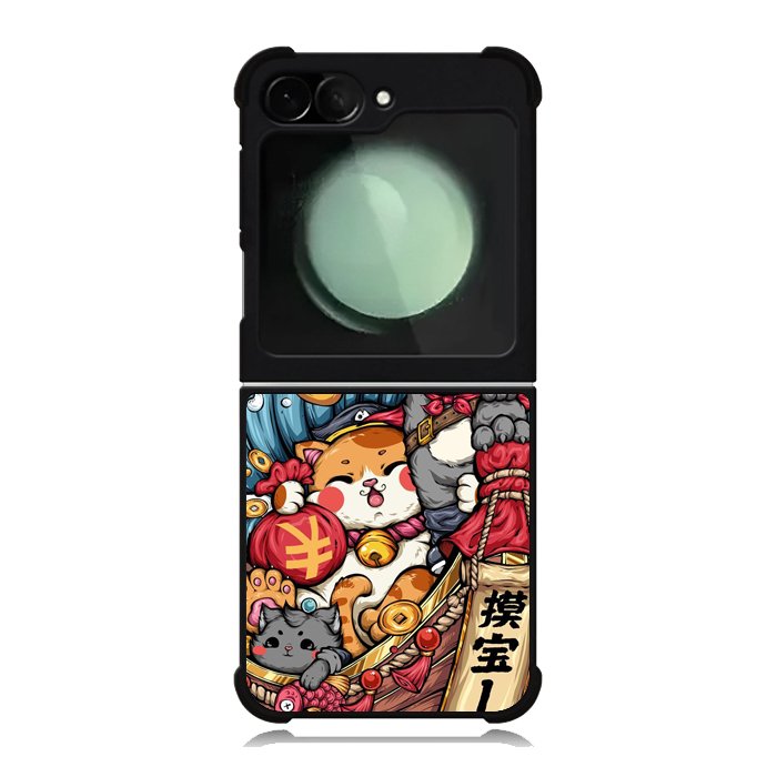 Cat Art Samsung Galaxy Z Flip 6 5G 2024 Case OV10344