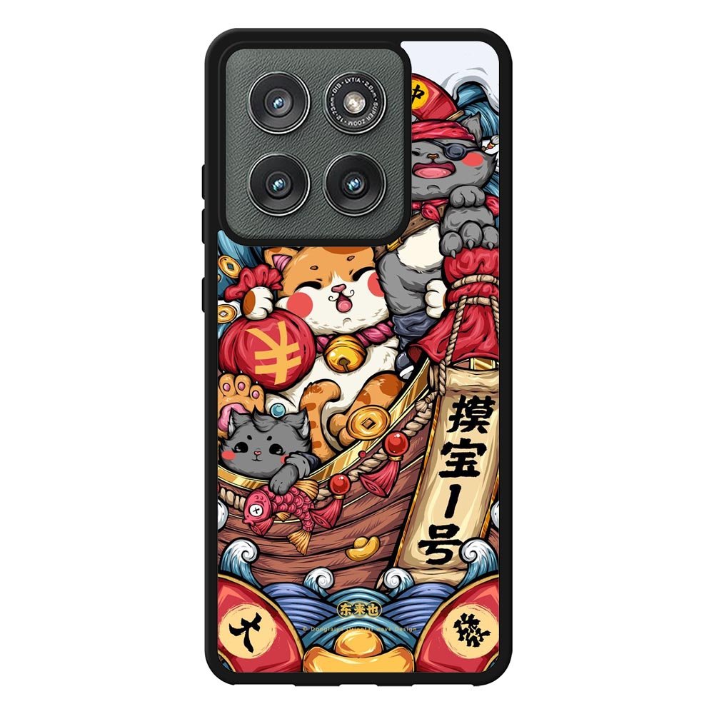 Cat Art Motorola Moto Edge 2025 Case OV10344