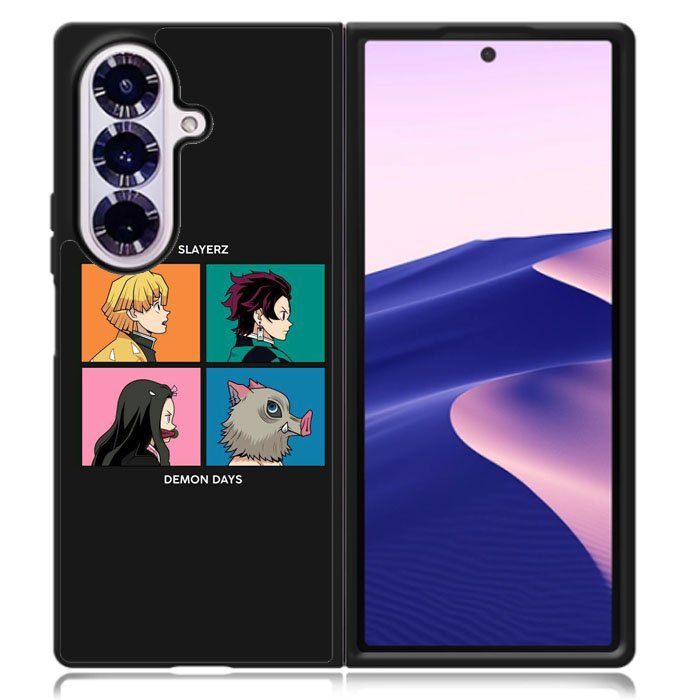 Nezuko Tanjiro Demon Slayer Samsung Galaxy Z Fold 7 Case OV10299