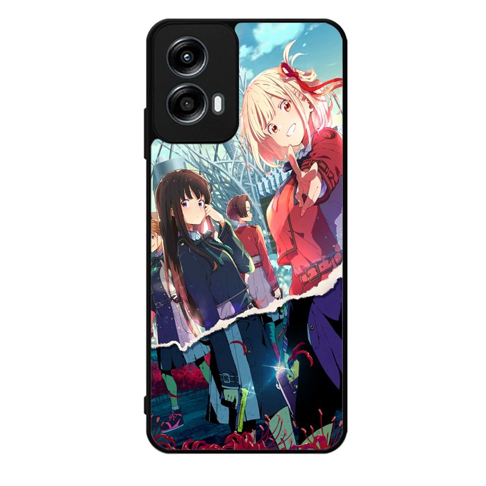 Lycoris Recoil Anime Motorola Moto G Play 2024 Case OV10263