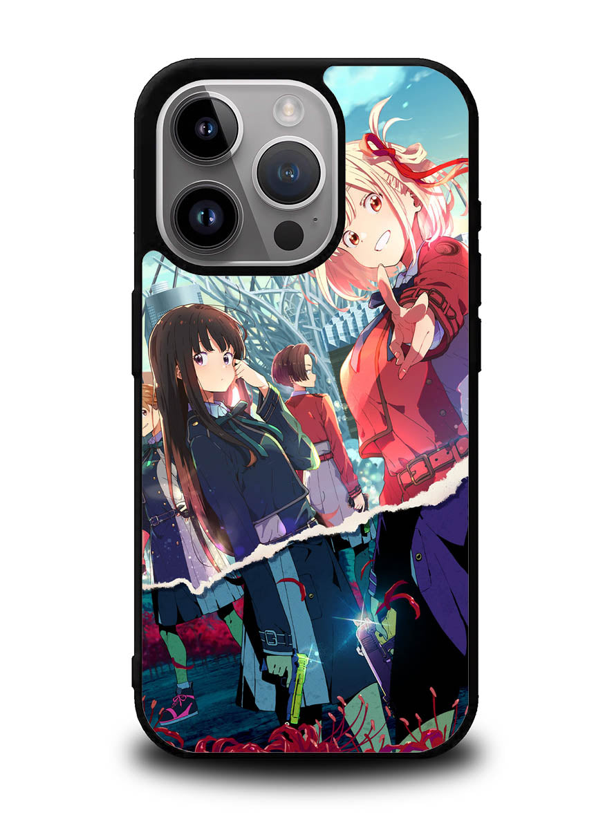 Lycoris Recoil Anime iPhone 16 Pro Max Case QC10263