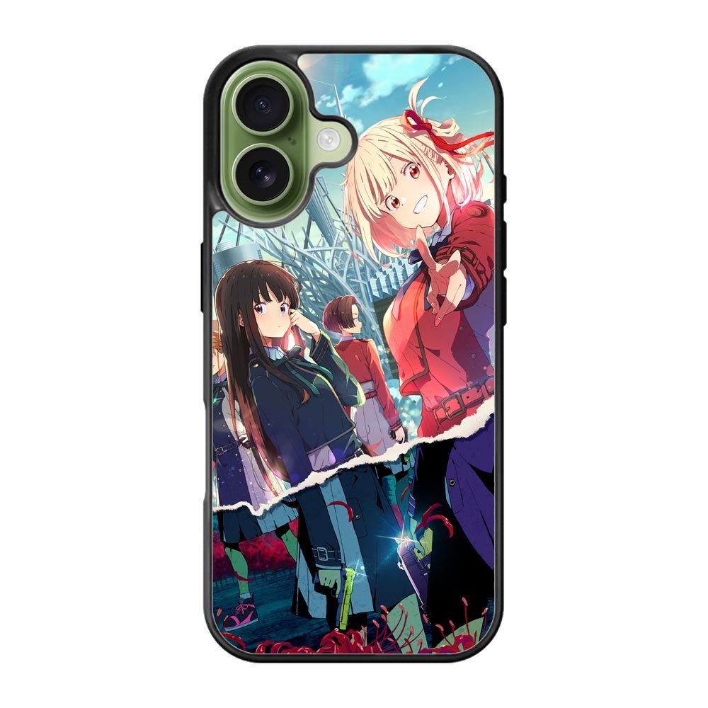 Lycoris Recoil Anime iPhone 17 Case QC10263