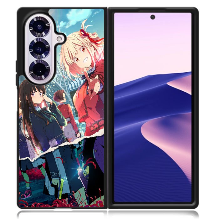 Lycoris Recoil Anime Samsung Galaxy Z Fold 7 Case OV10263
