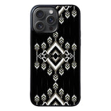 Black Geometric FLF0539 iPhone 15 Pro Max Case