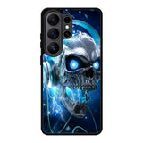Skull Blue Samsung Galaxy S26 Ultra Case