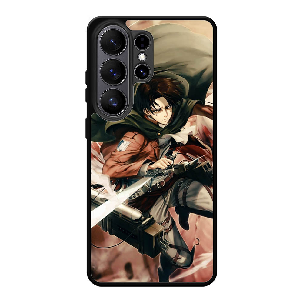 Levi Ackerman Anime Samsung Galaxy S26 Ultra Case OV3502