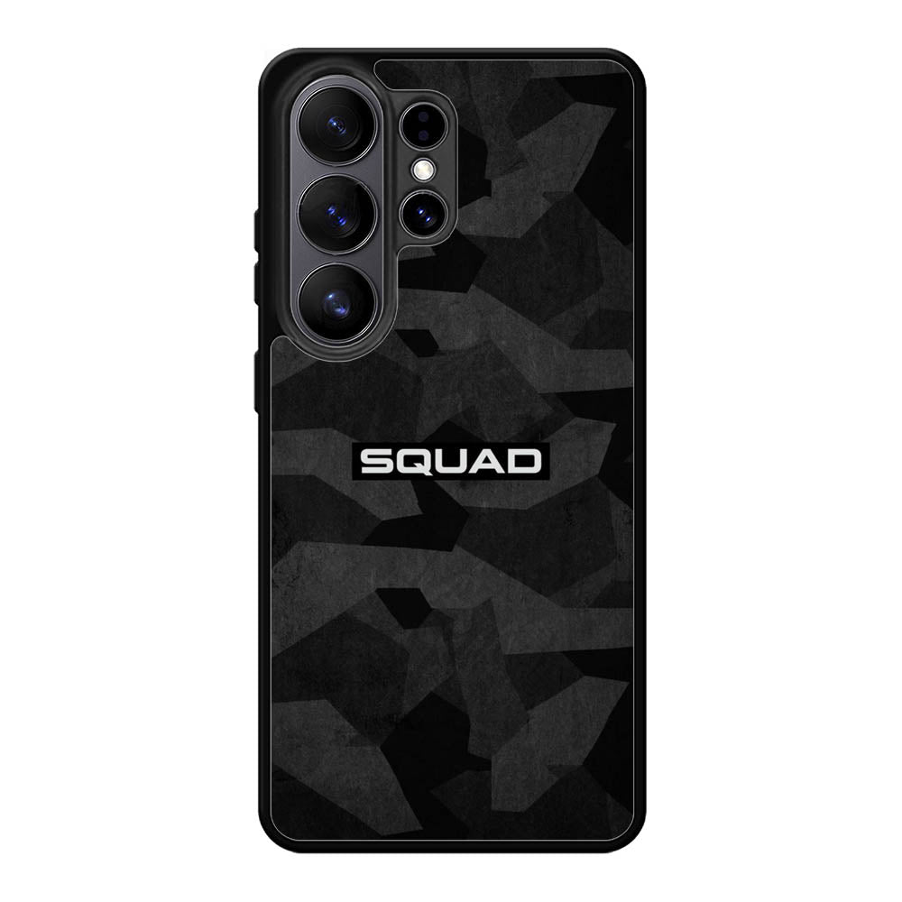 Squad Black Camo Samsung Galaxy S26 Ultra Case OV9401