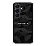 Squad Black Camo Samsung Galaxy S26 Ultra Case OV9401