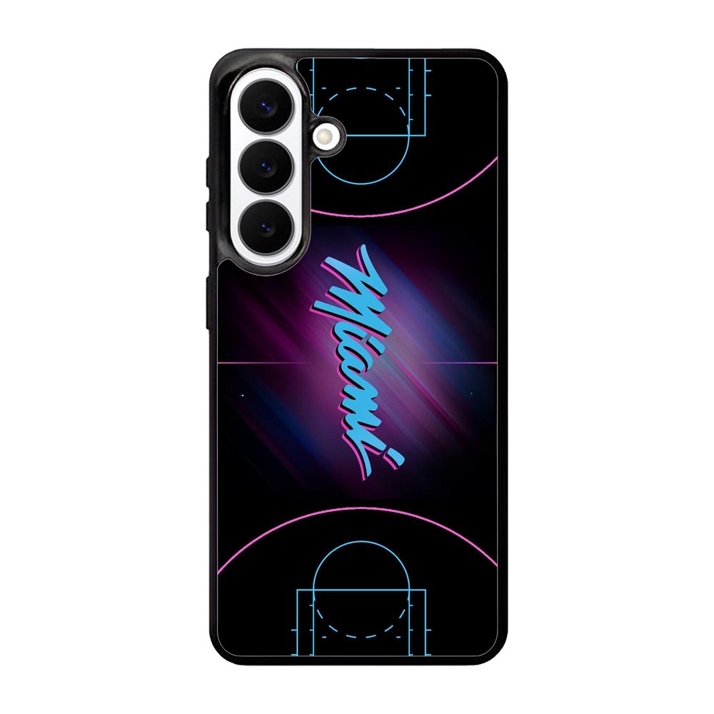 Miami Heat Basketball Samsung Galaxy S26 Case OV9374