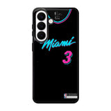Miami Heat Jersy Samsung Galaxy S26 Case OV9376