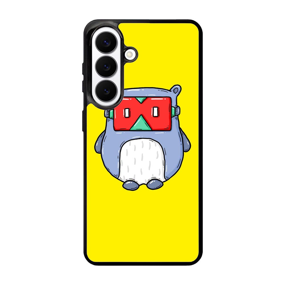 Red Mask Yellow Samsung Galaxy S26 Case OV9394