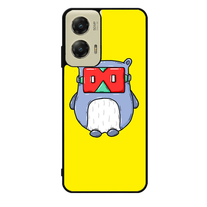 Red Mask Yellow Motorola Moto G Stylus 5G 2024 Case OV9394