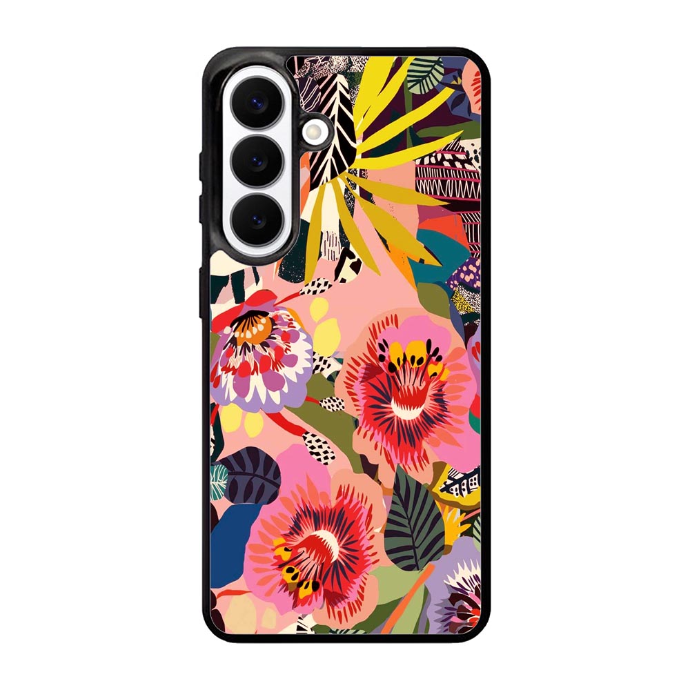 Floral Art Samsung Galaxy S26 Case OV9345