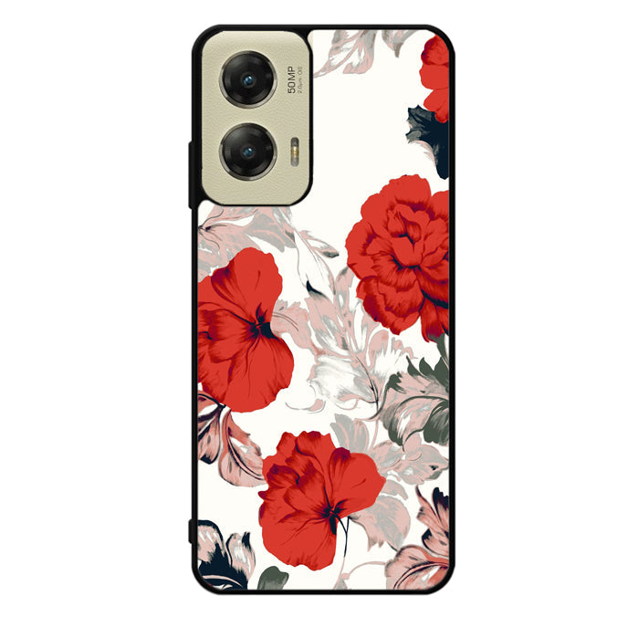 Big Red Peony Motorola Moto G Stylus 5G 2024 Case OV9317