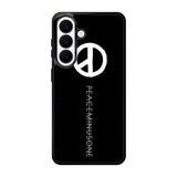 Peaceminusone Logo Samsung Galaxy S26 Case OV9389