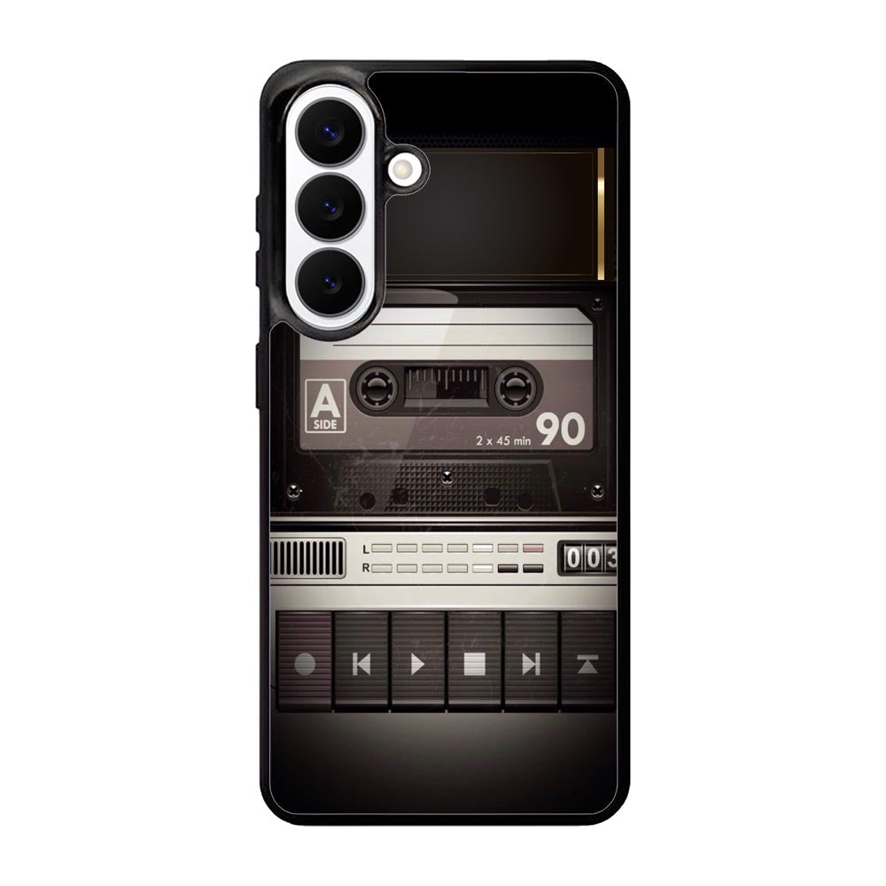Retro Cassette Tape Samsung Galaxy S26 Case OV9396