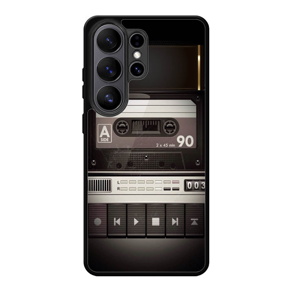 Retro Cassette Tape Samsung Galaxy S26 Ultra Case OV9396