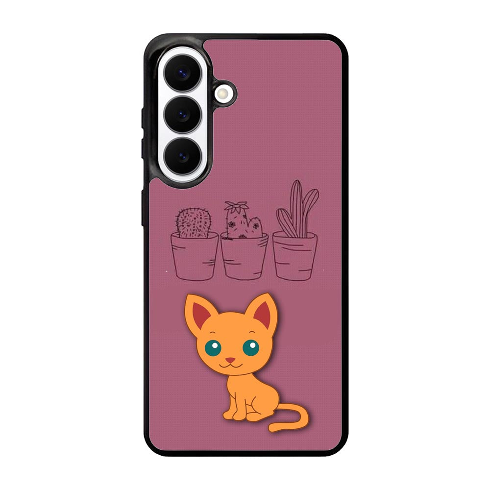 Cartoon Cute Cats Samsung Galaxy S26 Plus Case QC9321