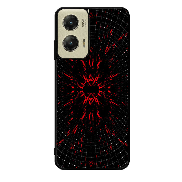 Aesthetic Red Motorola Moto G Stylus 5G 2024 Case OV9313