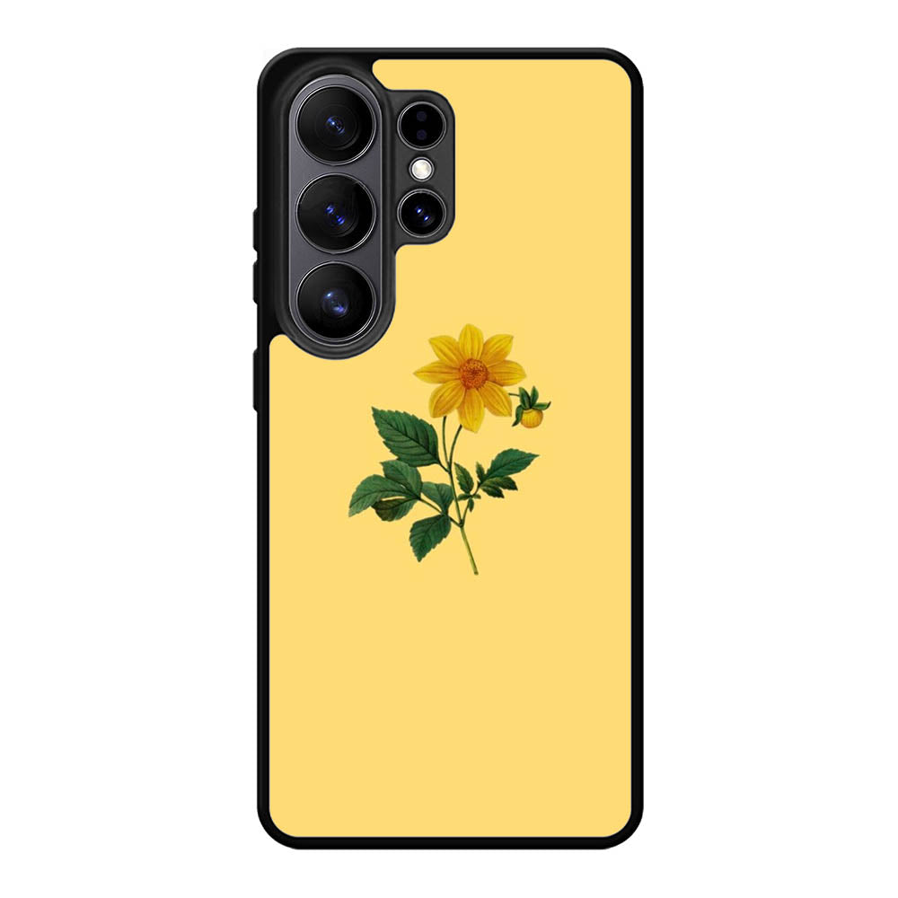 Yellow Flower Samsung Galaxy S26 Ultra Case OV9441