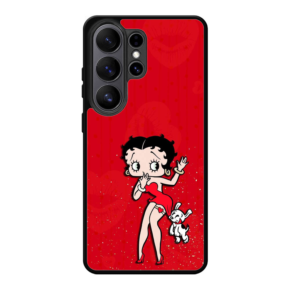 Black Betty Boop Samsung Galaxy S26 Ultra Case