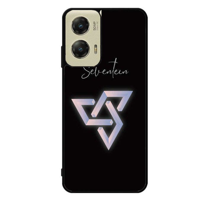 Seventeen Black Logo Motorola Moto G Stylus 5G 2024 Case OV8664