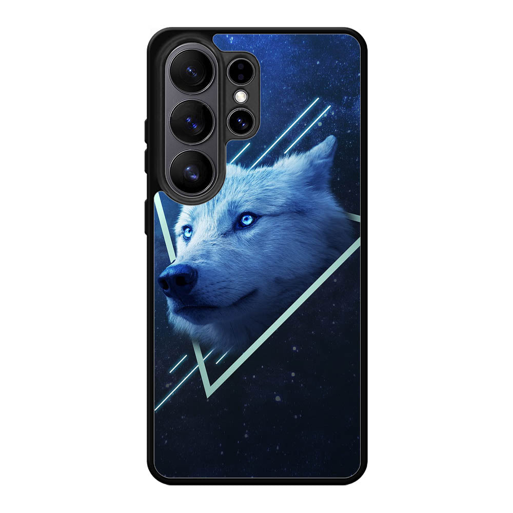 Wolf Astral Animal Art Samsung Galaxy S26 Ultra Case QC8674