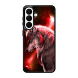 Cool Wolf Red Samsung Galaxy S26 Case