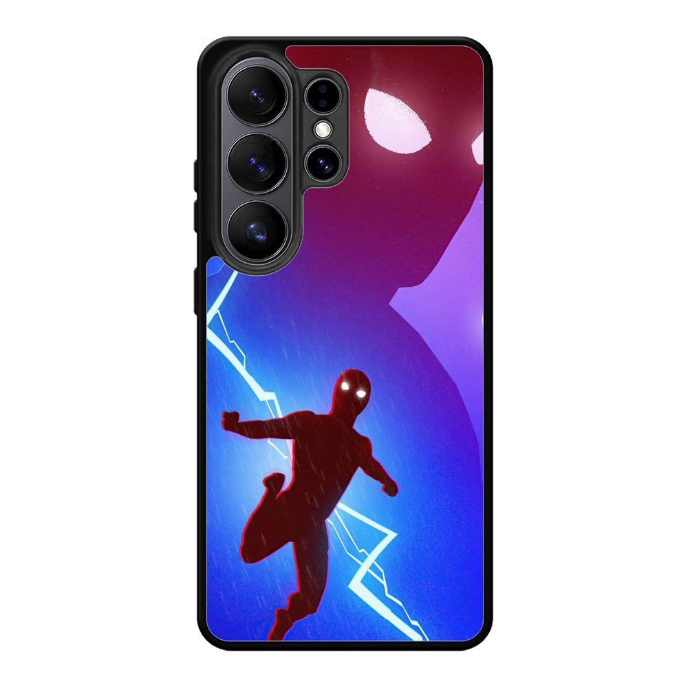 Spiderman lightning Blue Samsung Galaxy S26 Ultra Case OV8651
