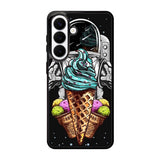 Funny Astronaut Ice Cream Samsung Galaxy S26 Case OV5916